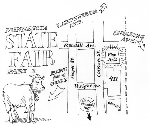 map of state fair