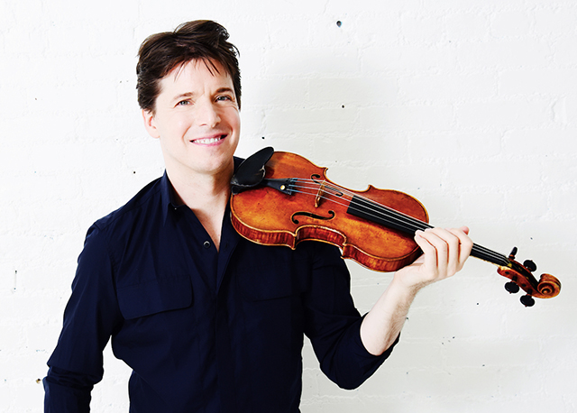 Joshua Bell will perform on Oct. 27, 2019, at the Schubert Club.