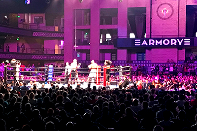 Boxing at the Armory