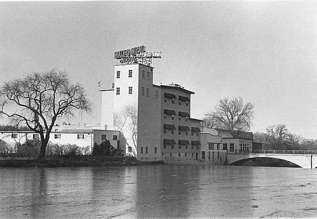 historical photo of ames mill