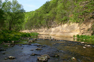 photo of whitewater river in whitewater state park