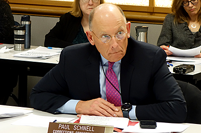 Corrections Commissioner Paul Schnell