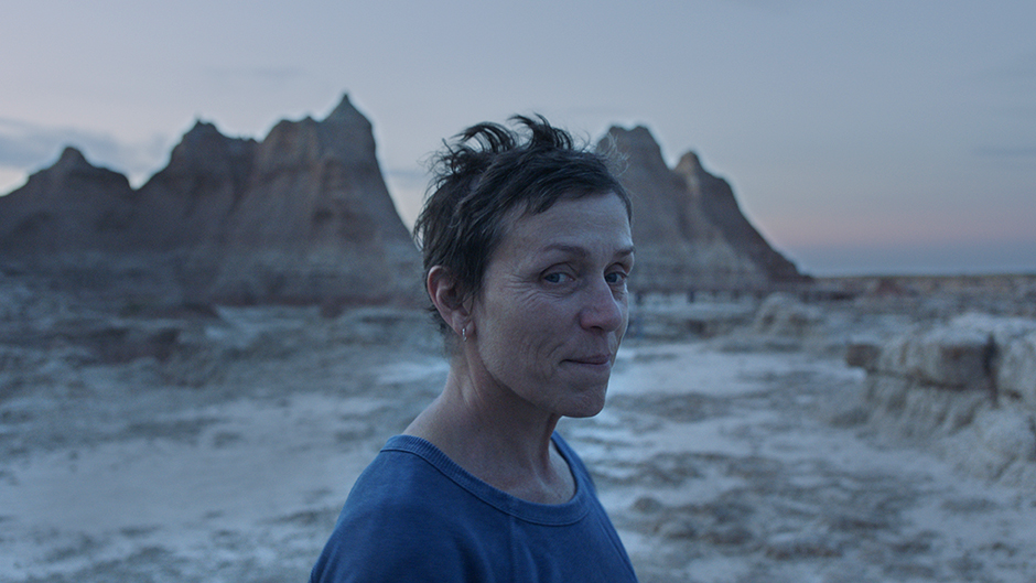 Frances McDormand in “Nomadland.”