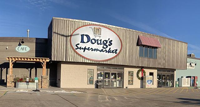 Chuck Lindner owns three grocery stores in northern Minnesota, including Doug’s Supermarket in Warroad.
