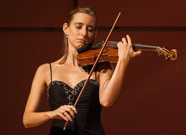Baroque violinist and historical performance specialist Chloe Fedor organized 