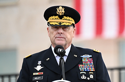 Chairman of the Joint Chiefs of Staff General Mark Milley