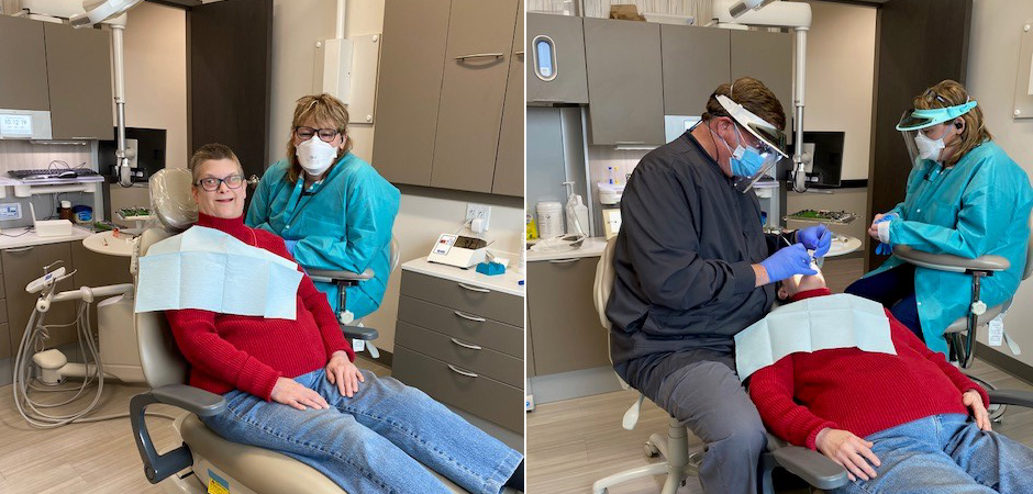 Lori Hanson lives with a developmental disability, and for years her family has struggled to find a dentist qualified to provide the specialized care she needs.