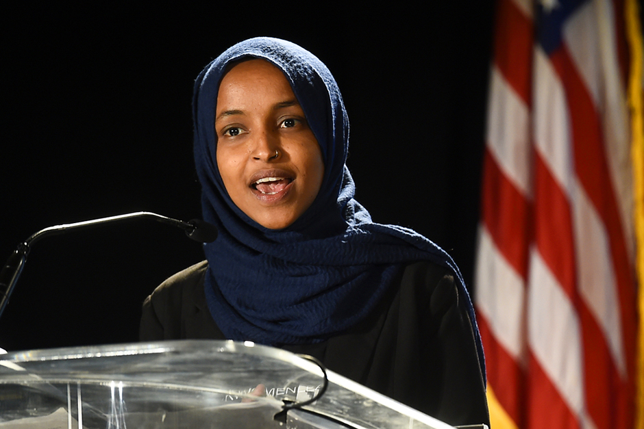 Rep. Ilhan Omar, a favorite target of conservative attacks, is not Minnesota’s lowest-rated politician on the conservative group’s scale.