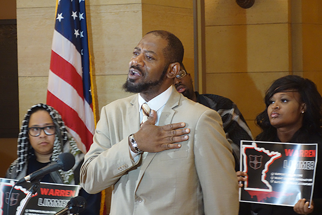 State Rep. John Thompson, DFL-St. Paul, said at a press conference Walz needed to “show some testicular fortitude” and was giving Black lawmakers and their constituents “lip service” rather than leadership in cutting a deal with Senate Republicans.