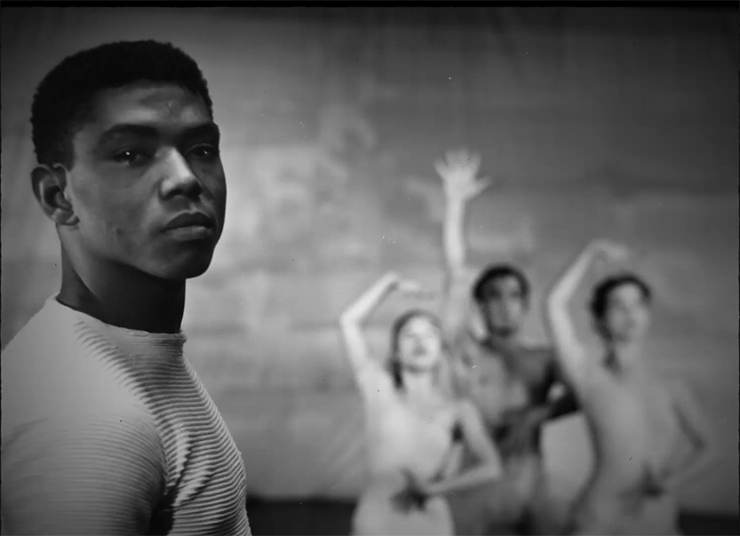 Alvin Ailey in a still from “Ailey.”