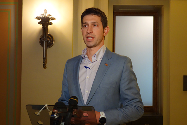 Senate Majority Leader Jeremy Miller on Tuesday: “The unemployment trust fund has a deadline of today.”