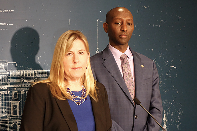House Speaker Melissa Hortman discusses the details of a deal on hero checks and an unemployment insurance fix with House Workforce and Business Development Committee Chair Mohamud Noor.