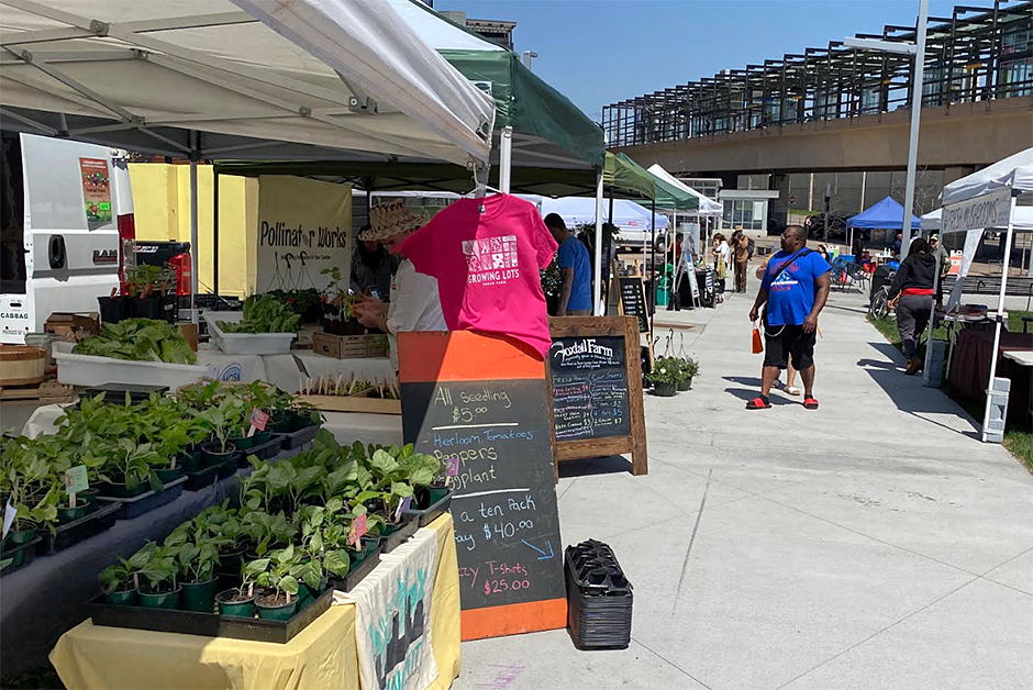 After a volatile few years away from its original home, the market coming back to the light rail stop marks a return to, if not normalcy, something that puts public spaces back at the center of everyday life.