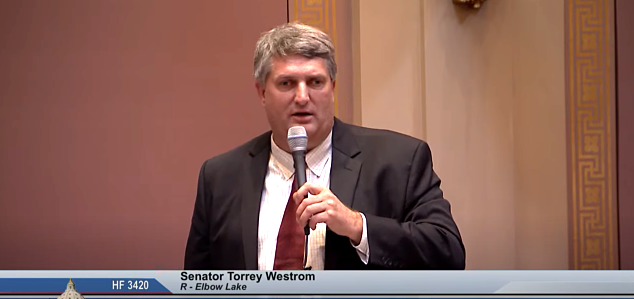 State Sen. Torrey Westrom: “This bill does the biggest investment in state history in rural broadband.”