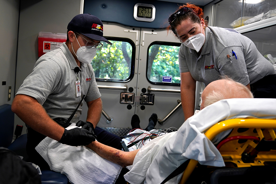 EMS paramedics