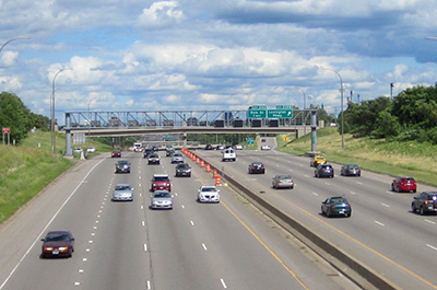 Interstate 94 in St. Paul