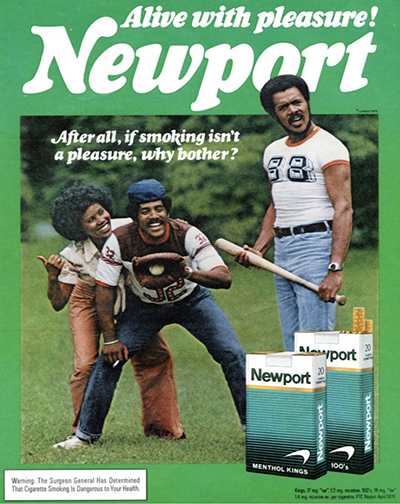 Newport ad, 1976