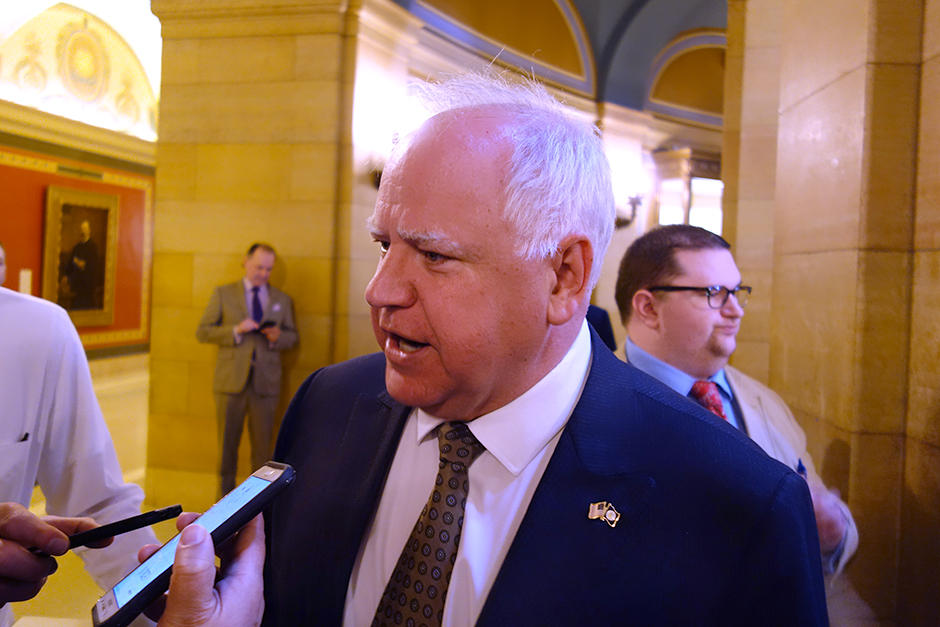 This year, as the incumbent running for reelection, Gov. Tim Walz is foregoing the state subsidy and the spending caps.