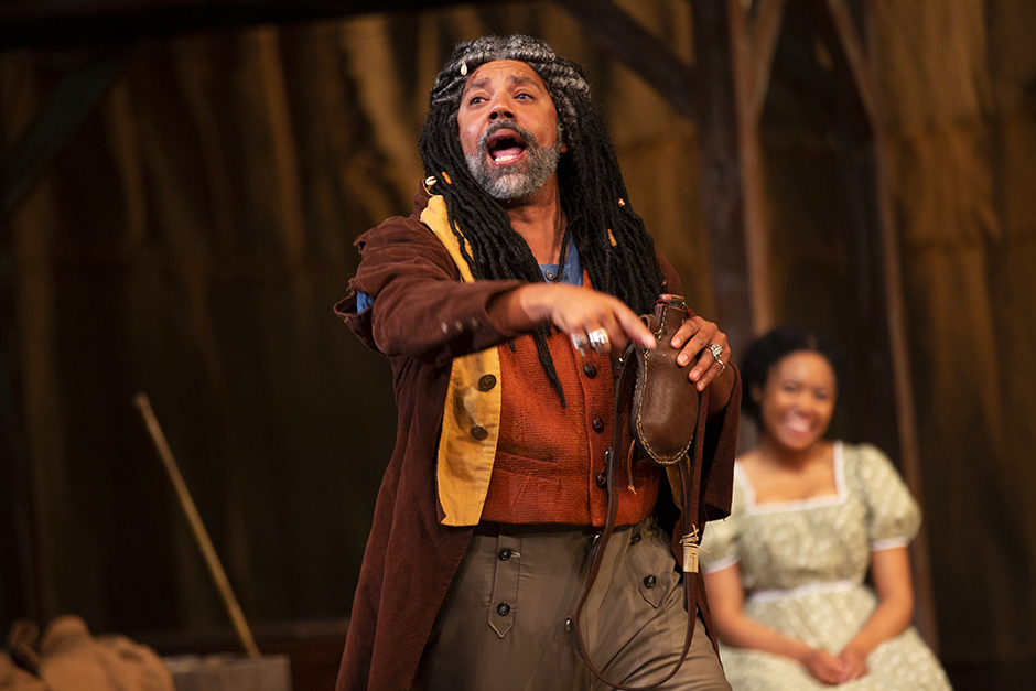 William Sturdivant as Papa Shakespeare in “The African Company Presents Richard III.”
