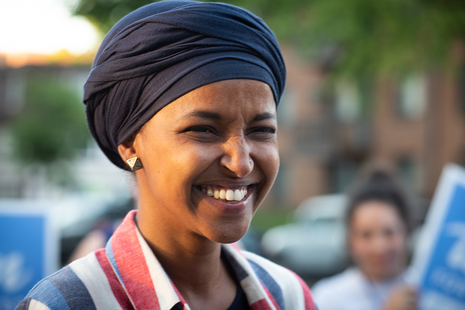 Rep. Ilhan Omar is favored to beat Republican Cicely Davis, who won her party's primary, in the general election in the deeply Democratic district.