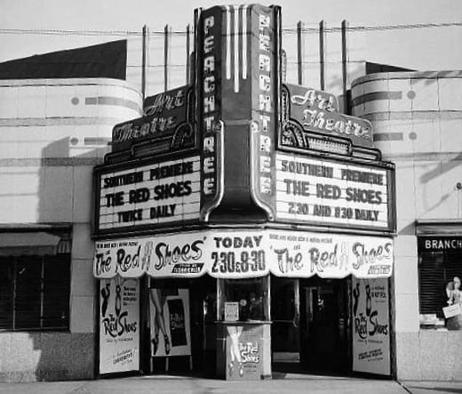 The Academy Theatre took over the space of the Peachtree Art Theatre.