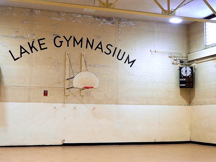 The nonprofit Recovery Café Frogtown operates out of Faith Lutheran’s sprawling basement, which includes a gymnasium.
