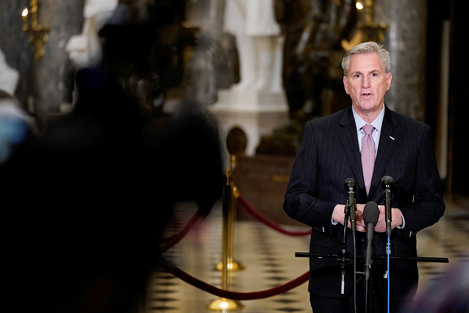 In concessions to Republicans opposed to his speakership, House Speaker Kevin McCarthy agreed that the debt limit would not be raised unless Congress slashes $130 billion in federal spending next year or implements broader fiscal reforms.