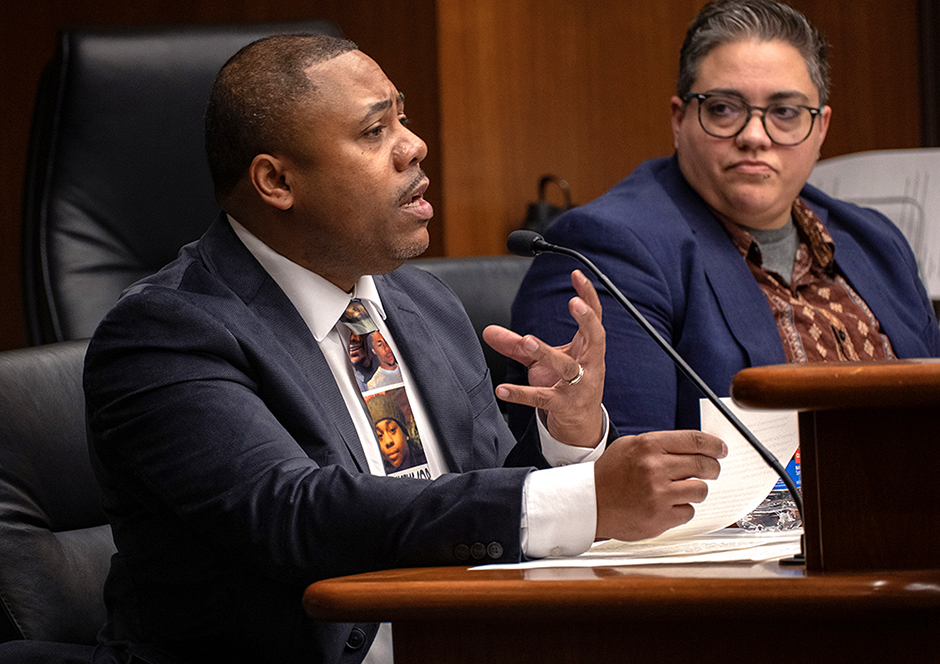 “No-knock warrants like the one that resulted in Amir’s senseless death is the issue that Minnesota and our entire nation need to deal with,” Andre Locke, the father of Amir, told lawmakers during emotional testimony to the committee on Wednesday.