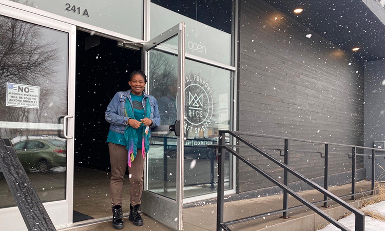 “I just want to do my part. I want my opportunity,” says Kamillah El-Amin, who’s looking to purchase Royal Foundry Craft Distillery.