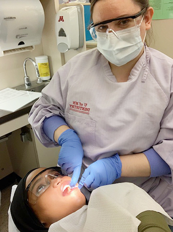 Raylene Cabrera, Summit, followed dental treatment because she felt like it 