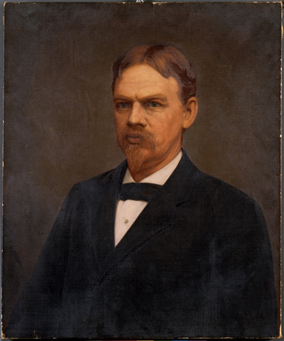 Portrait of Leroy Buffington by William Cogswell, 1889.