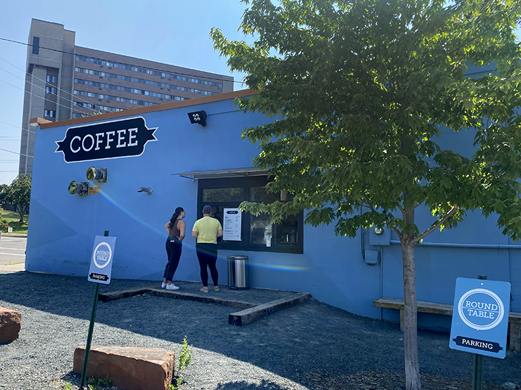 For my money, the Twin Cities’ best walk-up window is tucked into a tiny building in St. Paul’s St. Anthony Park, a small coffee shop on Territorial Road named Roundtable Coffee Works.