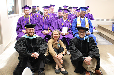 In May, 19 graduates at the Minnesota Correctional Facility - Lino Lakes state prison received a college degree.