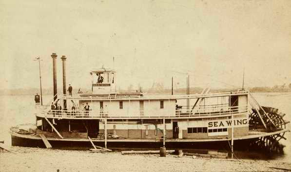 The steamer Sea Wing, circa 1889