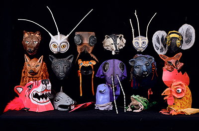 In the Heart of the Beast Puppet & Mask Theatre masks