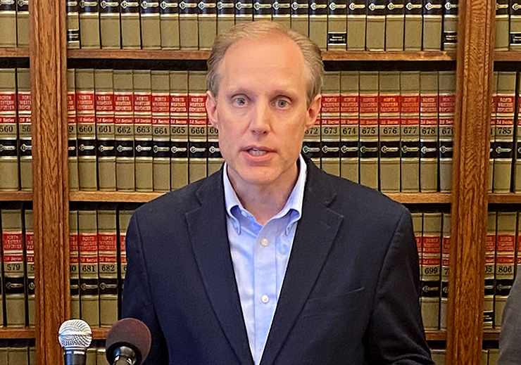 During a Friday news conference, Secretary of State Steve Simon reiterated support for the new statute and made clear that the ruling does not affect voter eligibility.