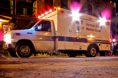 Hennepin County Medical Center ambulance