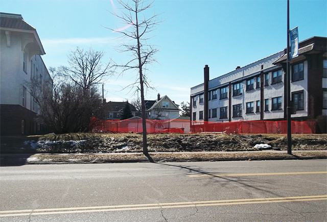 Developers recently sought to tear down a duplex at 1174 Grand Avenue