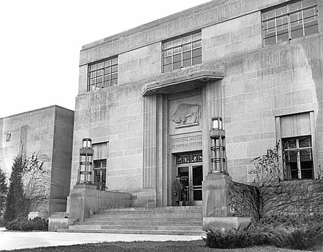 The James Ford Bell Museum of Natural History in 1942.