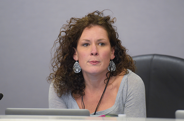 MPS board chair Rebecca Gagnon