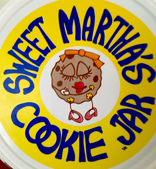 Sweet Martha's Cookie Jar lid