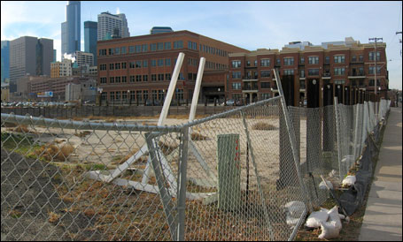 Brighton Development has pulled out of the Portland condo project proposed for this site between South Second Street and Washington Avenue.