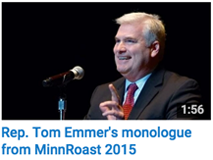 Watch Rep. Emmer's monologue from MinnRoast 2015