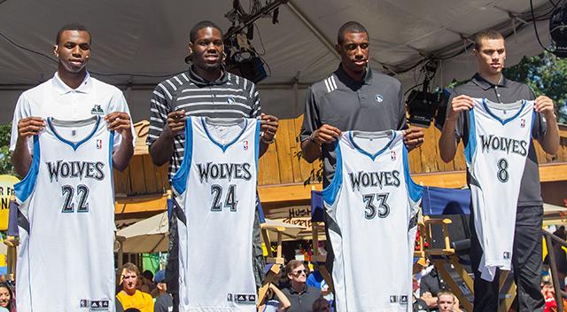 timberwolves retired numbers